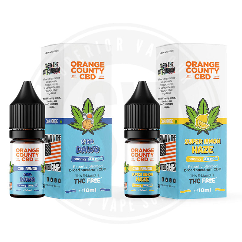 300Mg Cbd 10Ml E-Liquid By Orange County