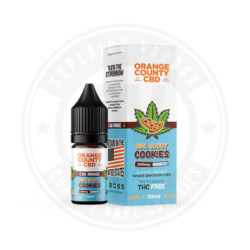 300Mg Cbd 10Ml E-Liquid By Orange County Girl Scout Cookies