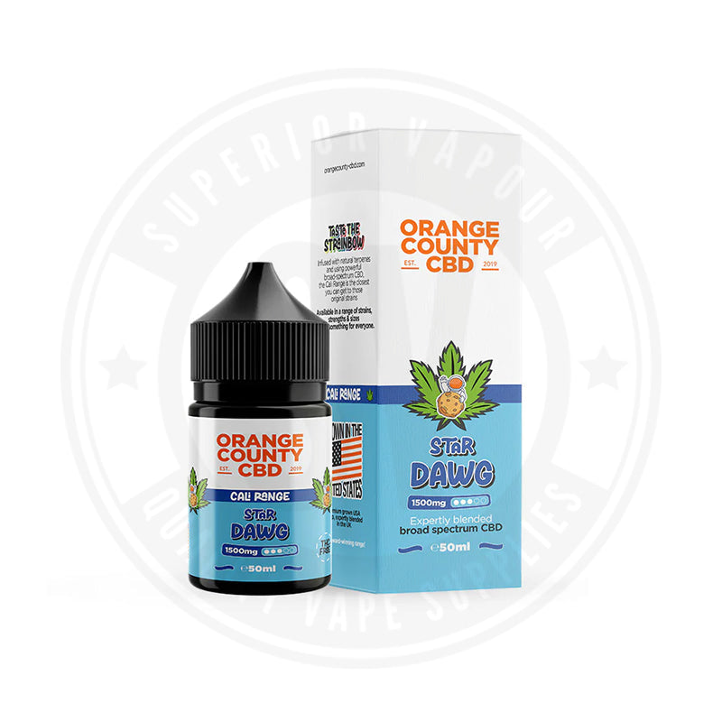 1500Mg Cbd 50Ml E-Liquid By Orange County Star Dawg