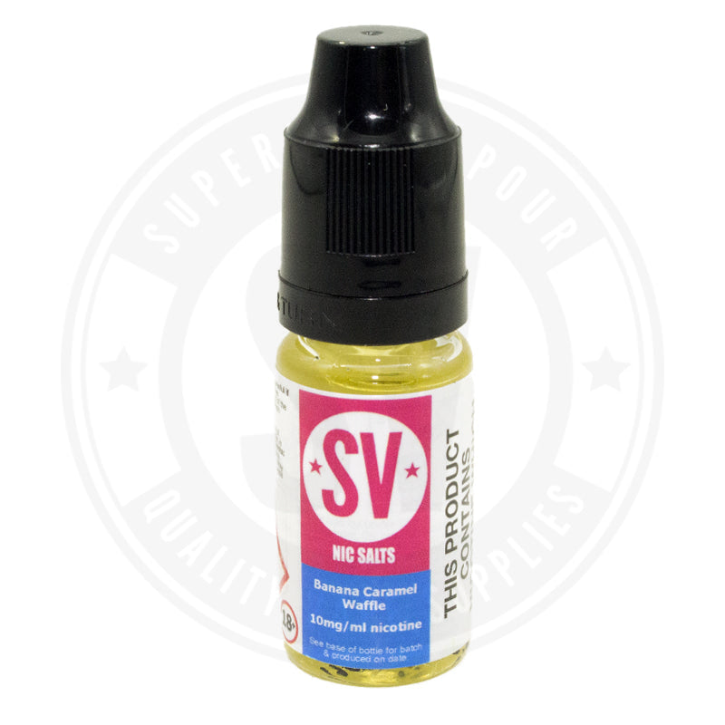 Banana Caramel Waffle Nic Salts E-Liquid 10Ml By Superior Vapour Salt