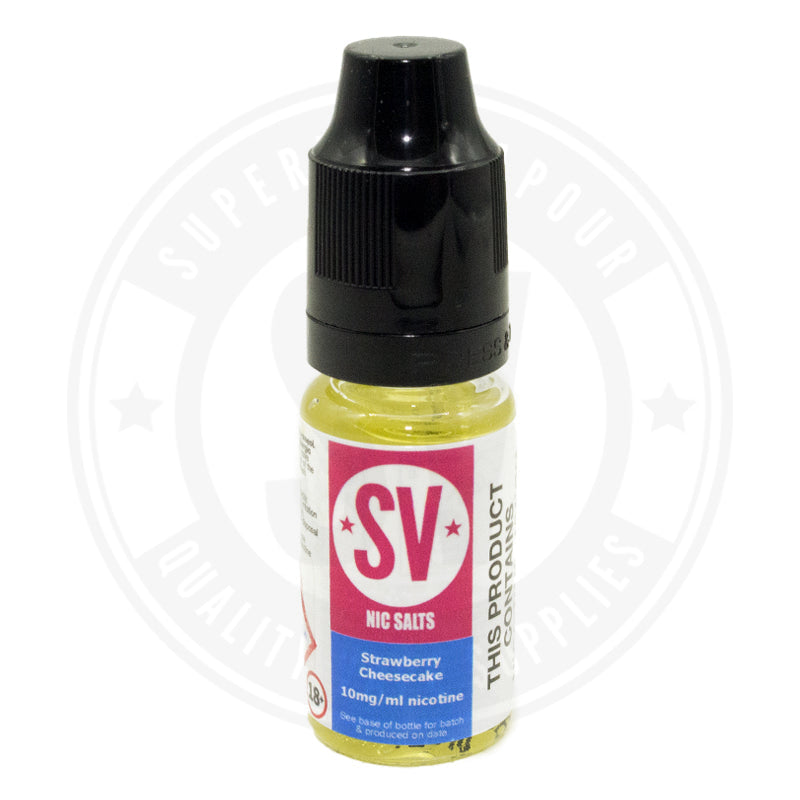 Strawberry Cheesecake Nic Salts E-Liquid 10Ml By Superior Vapour Salt